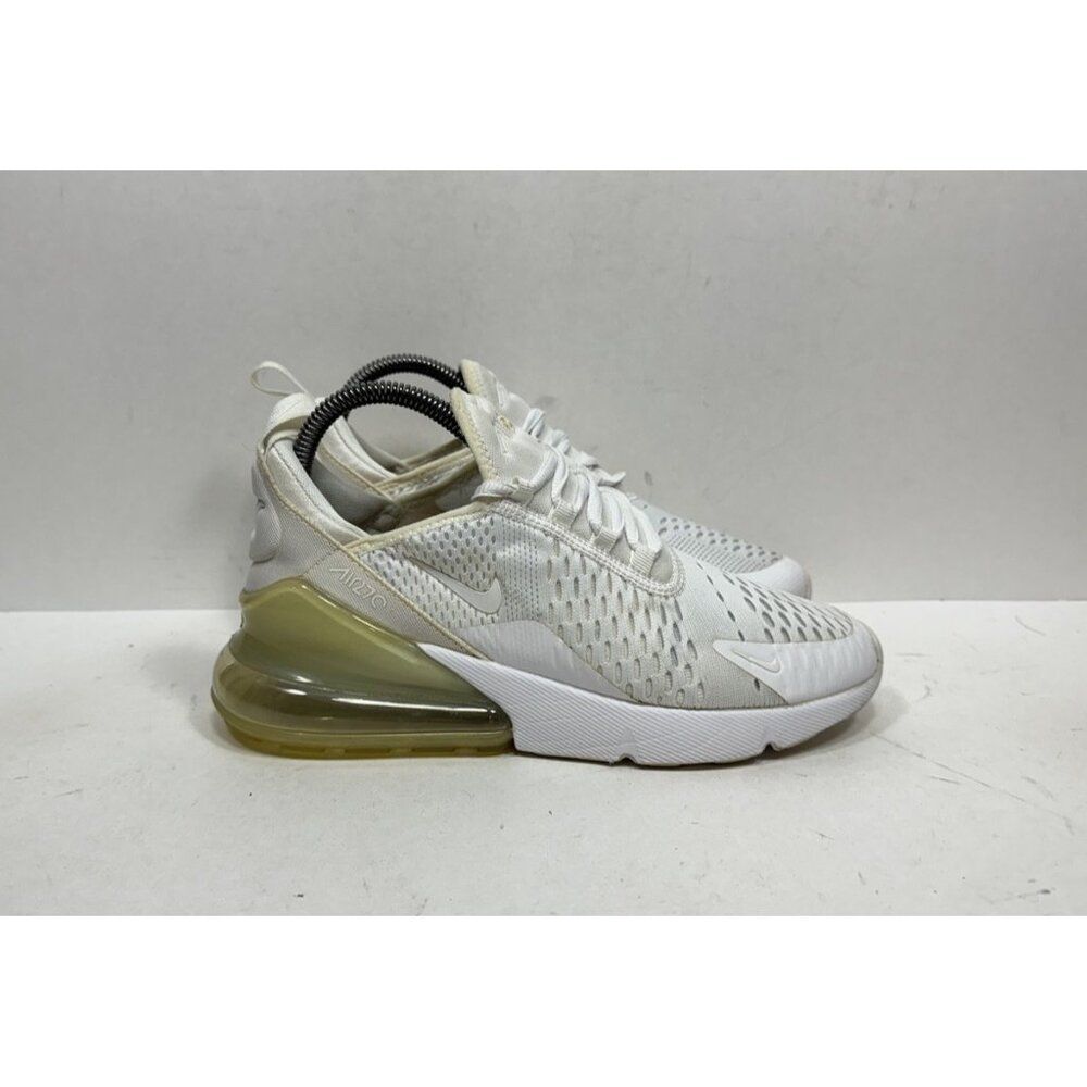 Nike Air Max 270 Women’s Size 7 White Running Shoes‎ Sneakers 943345-103 5.5Y
